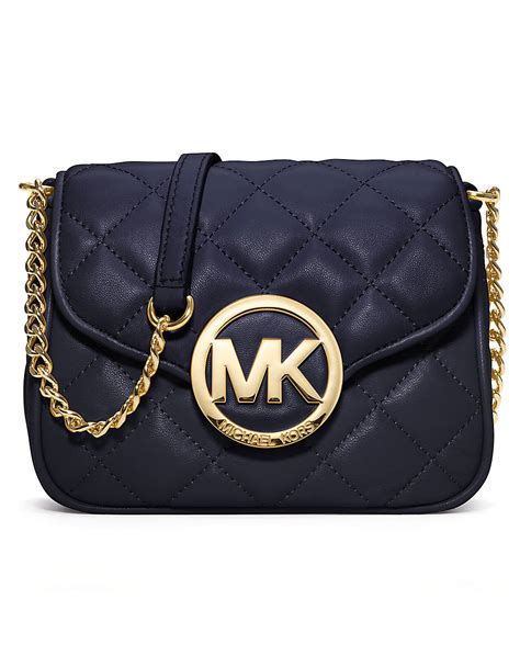 michael kors fulton quilted leather crossbody|Michael Kors fulton leather bag.